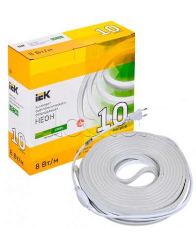 Комплект DIY (2835G120-8-IP65-220В 10м + др.) IEK (LSR5-G-120-65-2-10-S0) во Владивостоке Источники света(Лампы) Pintop.ru