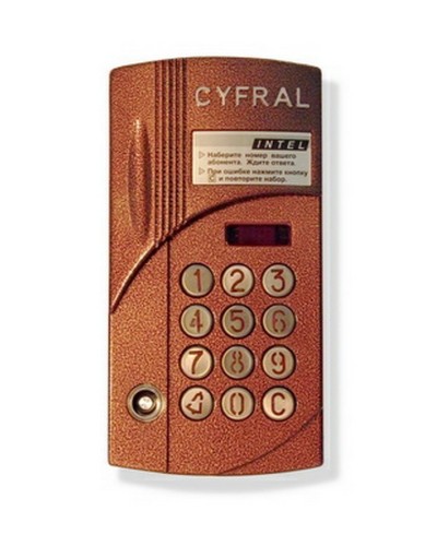 Микропроцессорный блок вызова Цифрал ИНТЕЛ/VC во Владивостоке Блоки вызова многоабонентные Pintop.ru