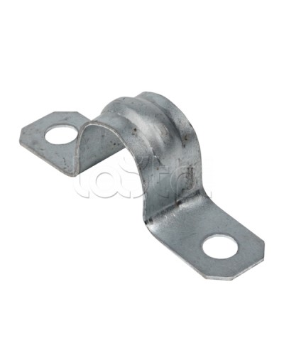 Скоба металлическая двухлапковая d16-17 мм (100 шт) EKF PROxima (sm-2-16-17) во Владивостоке Держатели, клипсы, скобы Pintop.ru