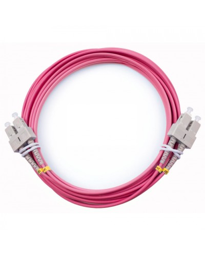 Шнур оптический duplex SC-SC 50/125 mm OM4 7м LSZH Cabeus FOP-50-OM4-SC-SC-7m во Владивостоке Патч-корды оптические Pintop.ru