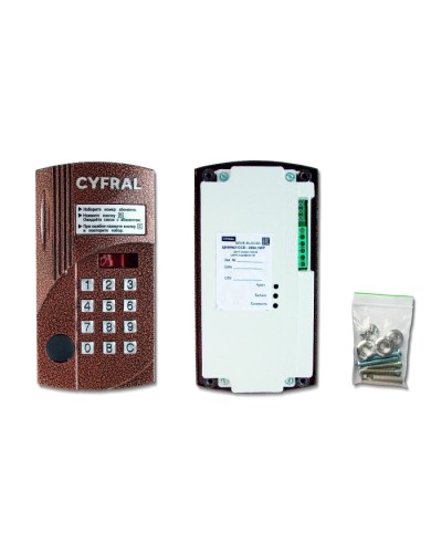 Блок вызова видеодомофона на 100 абонентов Цифрал CCD-2094.1M/РKVС во Владивостоке Вызывные аудиопанели малоабонентные Pintop.ru