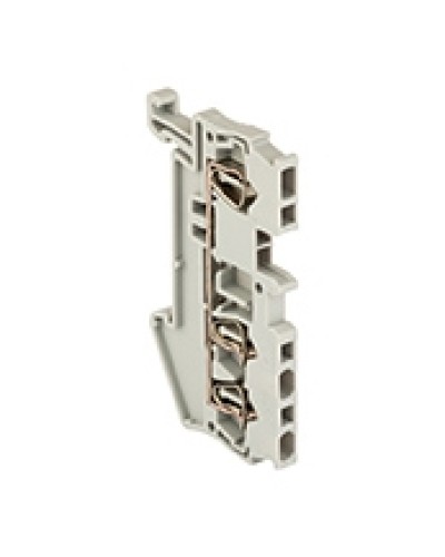 Колодка клеммная пружинная JXB-ST-1.5 17.5А 3 вывода серая EKF PROxima (plc-jxb-st-1.5-3) во Владивостоке Клеммные колодки Pintop.ru