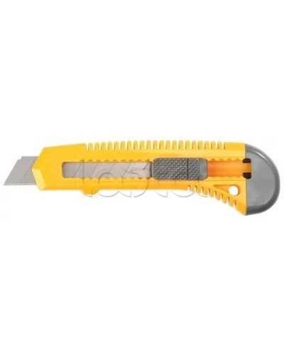 Нож с сегментированным лезвием 18 мм корпус пластик REXANT 12-4903 во Владивостоке Аксессуары для кабель-канала Pintop.ru