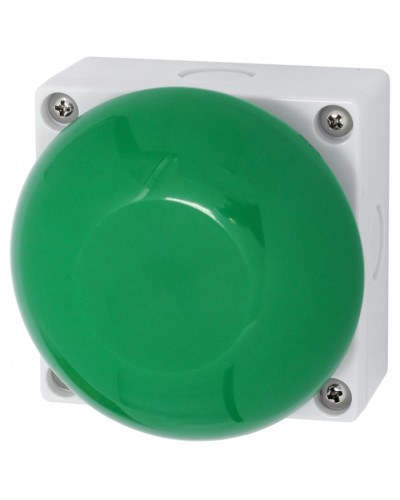 Кнопка пластиковая, накладная, IP68, контакты НЗ/ОБЩ + НР/ОБЩ, размер: D93х72 мм Smartec ST-EX416W во Владивостоке Кнопки выхода Pintop.ru