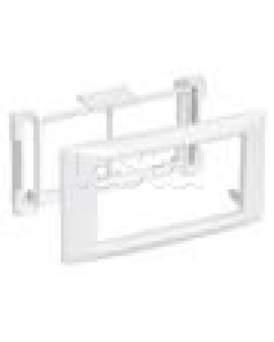 Рамка и суппорт на 4 модуля 45×45 IEK CKK-40D-RSU4-075-K01 во Владивостоке Распределительные коробки Pintop.ru