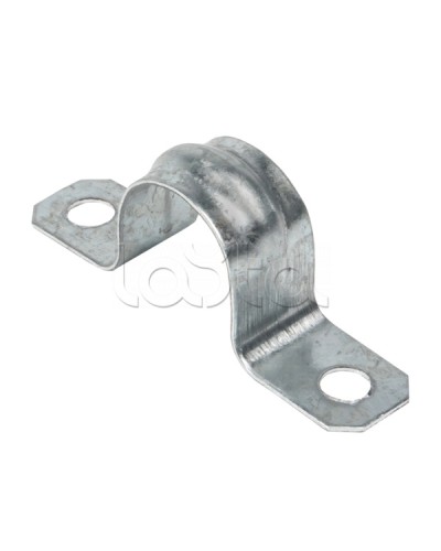 Скоба металлическая двухлапковая d19-20 мм (100 шт) EKF PROxima (sm-2-19-20) во Владивостоке Держатели, клипсы, скобы Pintop.ru