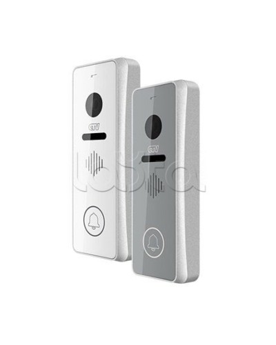 Вызывная панель CTV-D4001FHD (серебро) во Владивостоке Вызывные IP панели Pintop.ru