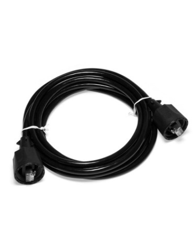 Патч-корд индустриальный RJ45 - RJ45, 4 пары, FTP, категория 6, 2 м, черный LANMASTER LAN6-S45-45-2.0-WP во Владивостоке Патчкорды (медные) Pintop.ru