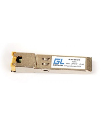 Модуль SFP Gigalink GL-OT-SGRJ45 во Владивостоке Модули SFP/XFP/GBIC Pintop.ru