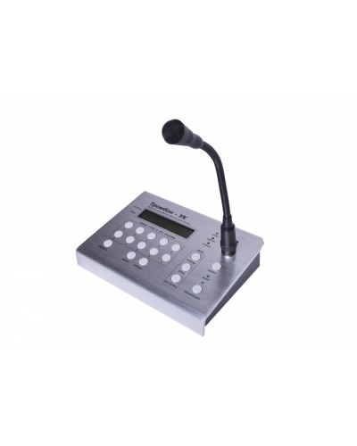 Консоль микрофонная удалённая многозонная Тромбон УК во Владивостоке Система оповещения и трансляции Pintop.ru