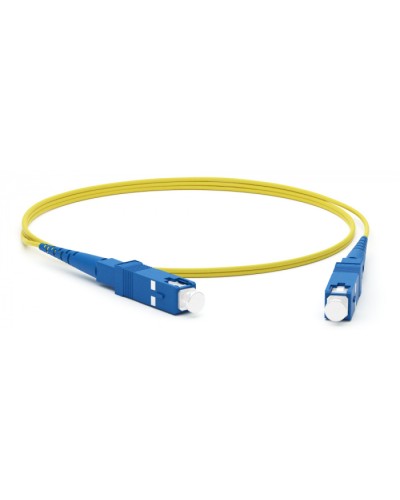 Патч-корд волоконно-оптический Hyperline FC-S2-9-SC/UR-SC/UR-H-3M-LSZH-YL во Владивостоке Патч-корды оптические Pintop.ru