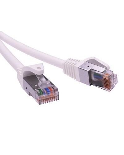 Патч-корд экранированный CAT6 F/UTP 4х2, LSZH, белый, 5м DKC RN6FU4550WH во Владивостоке Патчкорды (медные) Pintop.ru
