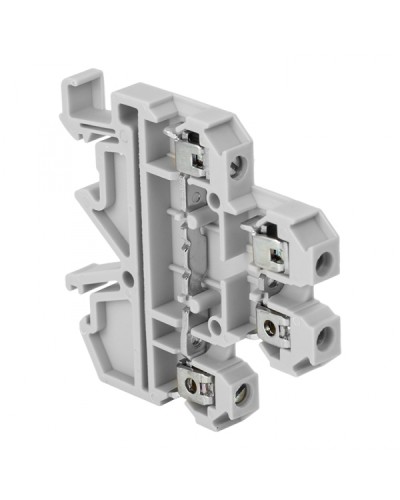 Клемма винтовая двухуровневая JXB-4/35 серая EKF (plc-jxb-2-4/35gy) во Владивостоке Клеммные колодки Pintop.ru