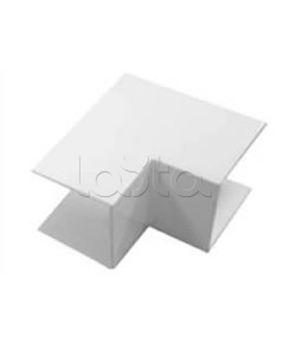 Угол внутренний для кабель-канала МЕХ, для сечения 40x40 Экопласт 72109 во Владивостоке Аксессуары для кабель-канала Pintop.ru