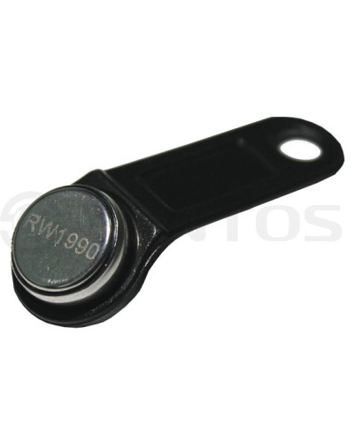 Ключ Touch Memory с 64-битным идентификационным кодом Tantos RW1990 iButton TS (чёрный) во Владивостоке Оптовые идентификаторы Pintop.ru