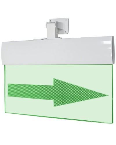 Оповещатель световой в комплекте с креплением Арсенал Безопасности Молния-12 ULTRA Стрелка вправо во Владивостоке Оповещатели Pintop.ru