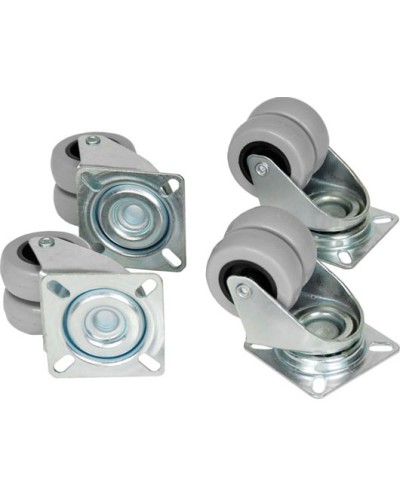 Комплект роликов для шкафов, стоек TRD TLK TLK-CB4 во Владивостоке Полки для шкафов и стоек Pintop.ru