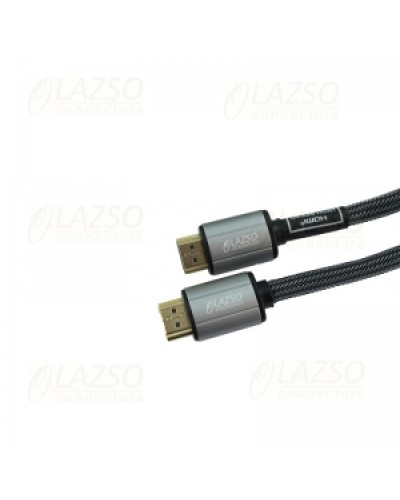 Кабель для передачи сигналов HDMI 2.0 LAZSO WH-111(2m)-B во Владивостоке Патч-корды и пигтейлы Pintop.ru