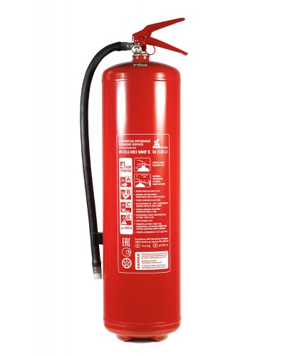 Огнетушитель ПОЖТЕХНИКА ОП-12(з) МИГ Е (6А, 233В, С, Е) во Владивостоке Огнетушители Pintop.ru