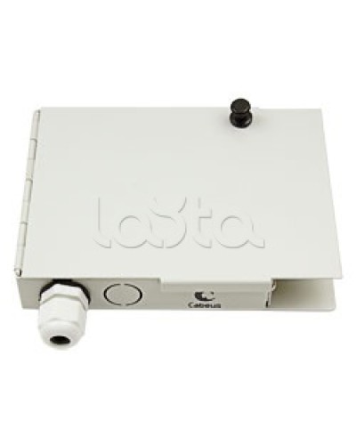 Бокс оптический настенный 19 на 4 SC/LC порта Cabeus JJT-4-SC во Владивостоке Кросс оптический Pintop.ru