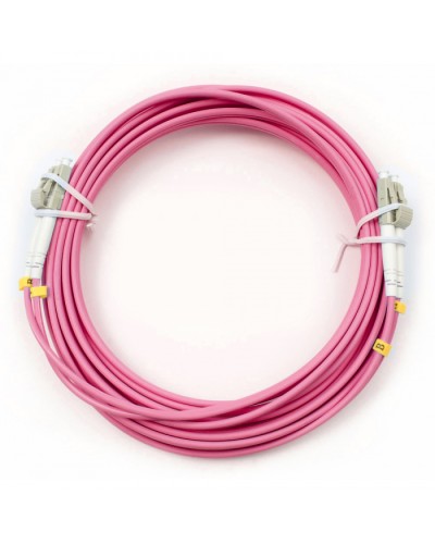 Шнур оптический duplex LC-LC 50/125 mm OM4 5м LSZH Cabeus FOP-50-OM4-LC-LC-5m во Владивостоке Патч-корды оптические Pintop.ru