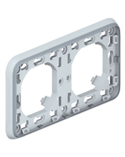 Рамка с суппортом для встроенного монтажа Plexo Legrand 069683 во Владивостоке Аксессуары для кабель-канала Pintop.ru