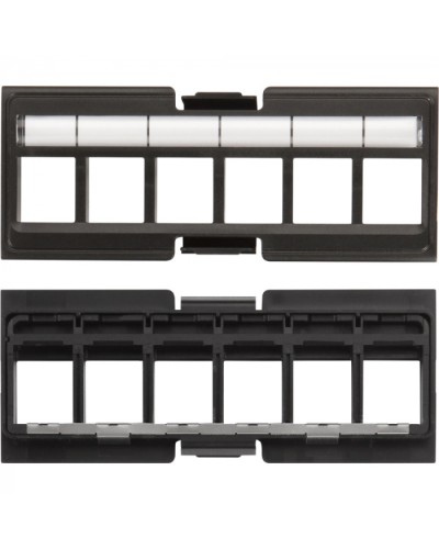 Вставка под кейстоны в модульную панель, экранированная, 6 портов, без шторок LANMASTER LAN-FRM-IN-6OK-SXX во Владивостоке Коммутационные изделия Pintop.ru