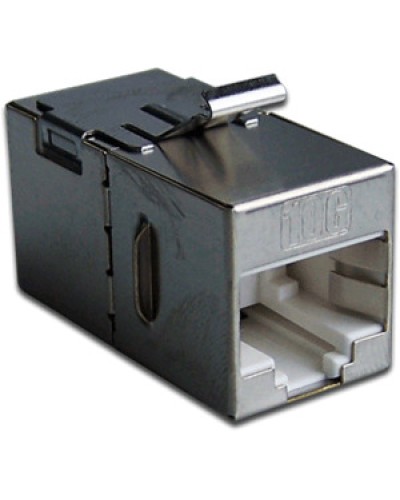 Повторитель портов RJ-45, экранированный, кат.6A, формата Keystone LANMASTER LAN-KCP45S6A во Владивостоке Проходные адаптеры Pintop.ru