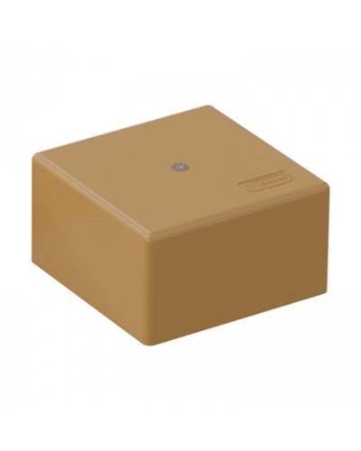 SD3 Коробка распределительная для о/п, для монтажного пистолета 75x75x40мм, (беж.) Экопласт (72932BG) во Владивостоке Распределительные коробки Pintop.ru