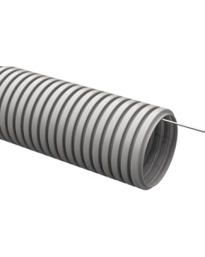 ELASTA Труба гофр. ПВХ d=16мм с зондом (50м) IEK (CTG20-16-K41-050I) во Владивостоке Труба гофрированная Pintop.ru