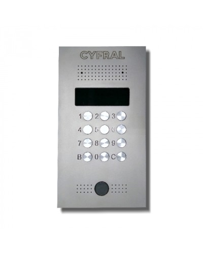 Цифрал CCD-2094.3/РVС IP Микропроцессорный блок вызова во Владивостоке Абонентские IP устройства Pintop.ru