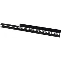 Органайзер 48U глубиной 149 мм, для шкафов LANMASTER DCS шириной 800 мм, черный (2 шт) LANMASTER LAN-DC-CB-48Ux8-VO15