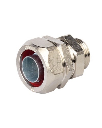 Муфта поворотная металлорукав-коробка DN 15,М20х1,5,наружная резьба DKC 6014-20G во Владивостоке Повороты, муфты, тройники Pintop.ru