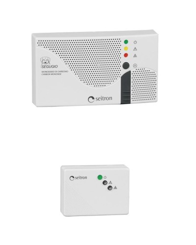 Комплект сигнализаторов на угарный и природный газ Seitron RGDCO0MP1+SGAMET во Владивостоке Технологические извещатели Pintop.ru