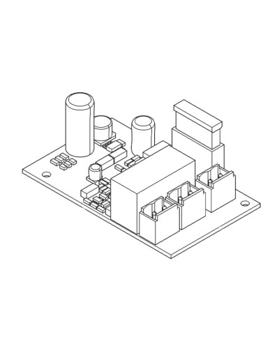 Came LB39 (002LB39) - Плата аварийного питания для подключения и зарядки 2 аккумуляторов, 12 В - 7 Ач во Владивостоке Запчасти для шлагбаумов и автоматики Pintop.ru
