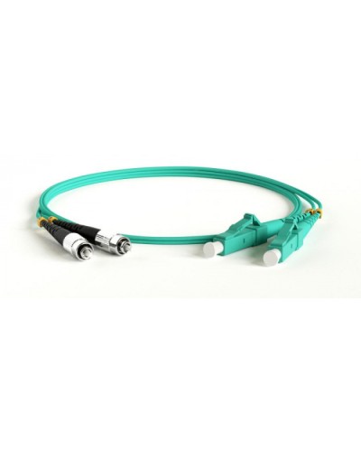 Патч-корд волоконно-оптический Hyperline FC-D2-503-SC/PR-ST/PR-H-1M-LSZH-AQ во Владивостоке Патч-корды оптические Pintop.ru