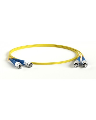 Патч-корд волоконно-оптический Hyperline FC-D2-9-FC/UR-FC/UR-H-50M-LSZH-YL во Владивостоке Патч-корды оптические Pintop.ru