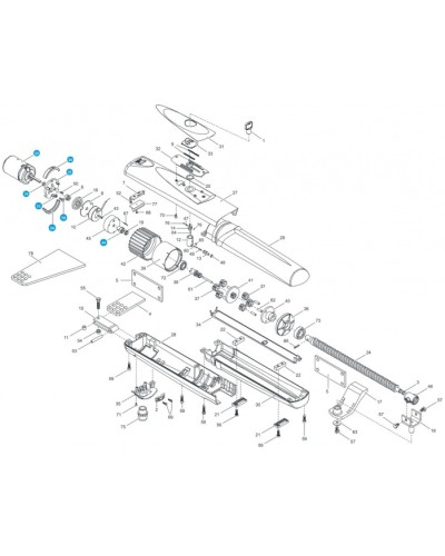 Крышка кожуха винта OPP001 Came 119RID416 во Владивостоке Запчасти для шлагбаумов и автоматики Pintop.ru