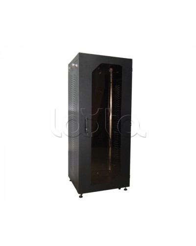 Шкаф телекоммуникационный Тромбон ТШ-386060Ч10 напольный 38U на 10 приборов во Владивостоке Система оповещения и трансляции Pintop.ru