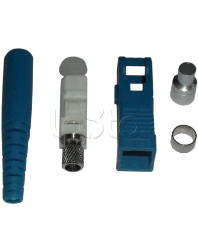 Коннектор SC, многомодовый, 3.0 мм LANMASTER LAN-SC-MM-3 во Владивостоке Коммутационные изделия Pintop.ru