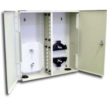 Кросс оптический, настенный, на 4 адаптерные панели LANMASTER LAN-FOB-WM-4H