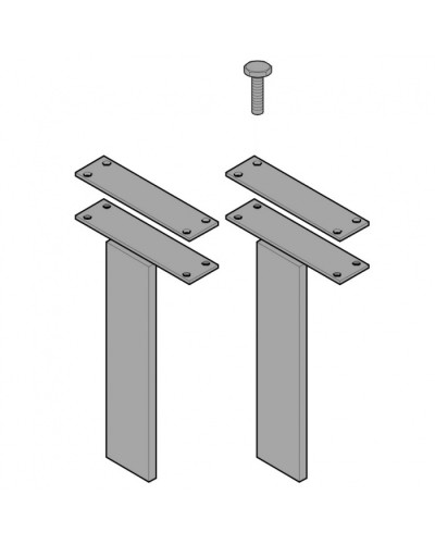 Набор креплений для цепи C004 Came 119RICX015 во Владивостоке Запчасти для шлагбаумов и автоматики Pintop.ru