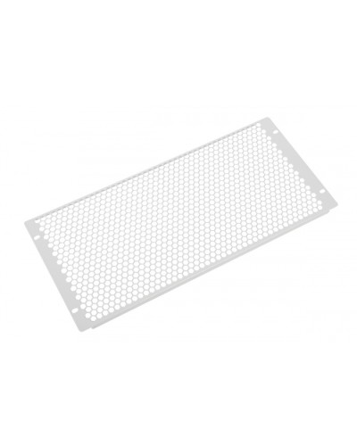 Фальшпанель в шкаф 19 5U перфорированная ЦМО ФП-5.4-9005 во Владивостоке Аксессуары для стоек и шкафов Pintop.ru