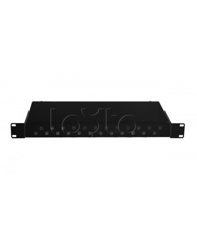 Оптический кросс 19 Essential Line, 1U, до 24 FC/ST портов, стальной, черный NIKOMAX (NMF-RP24FC-WS-ES-1U-BK) во Владивостоке Кросс оптический Pintop.ru