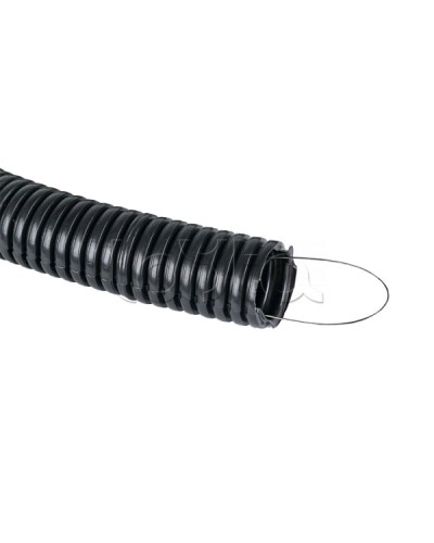 Труба гофр. негорючая безгалогеновая FRHF с протяжкой d32 мм (50 м) черная EKF-Plast (FRHF-32) во Владивостоке Труба гофрированная Pintop.ru