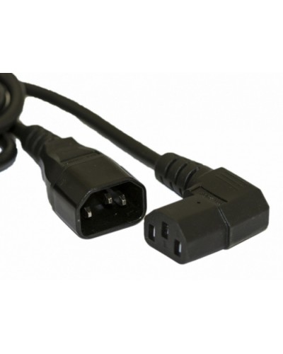 Кабель питания монитор-компьютер Hyperline PWC-IEC13A-IEC14-5.0-BK во Владивостоке Коннекторы Pintop.ru