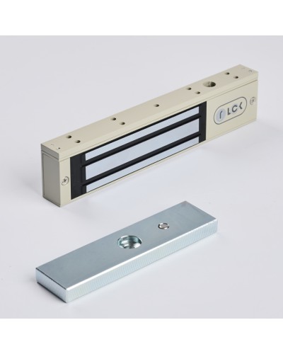 R-Lock RL-EM180-00G - Электромагнитный замкок, 180кг, DC12/24B, цвет корпуса серый, RAL7032 (галечный серый) во Владивостоке Электромагнитные замки Pintop.ru