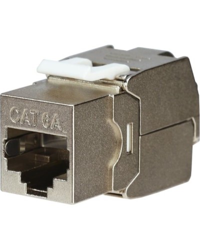 Модуль Keystone, Jack RJ-45(8P8C), FTP экранированный, CAT 6A, тип 180 град., самозажимной REXANT PRO 02-0361 во Владивостоке Модули Keystone Pintop.ru