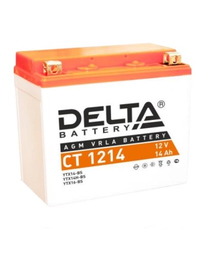 Аккумулятор АКБ 12 - 14 Delta CT 1214 во Владивостоке Электротехническое оборудование Pintop.ru