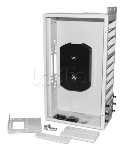 Бокс оптический универсальный 19 Hyperline FO-19R-3U-12xSLT-W140H42-96UN-GY во Владивостоке Коммутационные изделия Pintop.ru